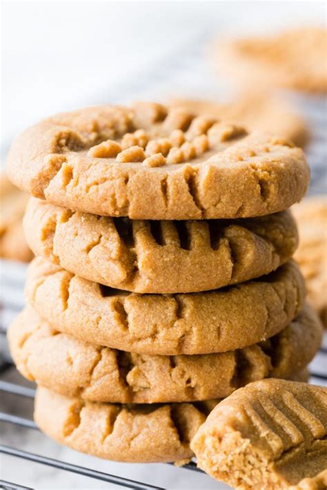 3 Ingredient Peanut Butter Cookies - Easy Peasy Meals