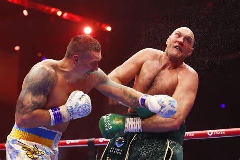 Oleksandr Usyk knocks down Tyson Fury, becomes undisputed Heavyweight ...