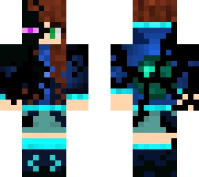 Enderman Girl | Minecraft Skins