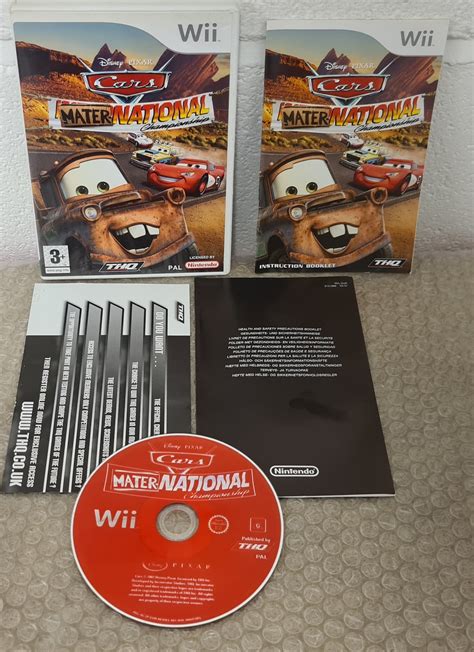 Cars Mater-National Championship Nintendo Wii Game – Retro Gamer Heaven