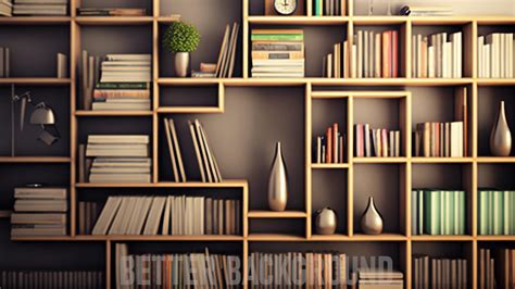 Cozy Shelves Background Zoom Virtual Background - Etsy