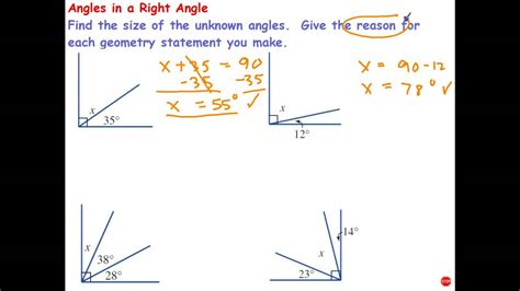 Right Angle In Geometry