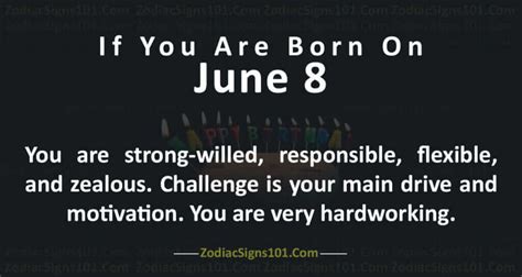 June 8 Zodiac is Gemini, Birthdays and Horoscope - ZodiacSigns101