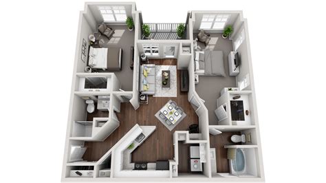 Famous Inspiration 42+ 3d House Plan Gallery