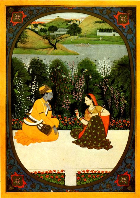 Kangra Paintings on Love | Exotic India Art