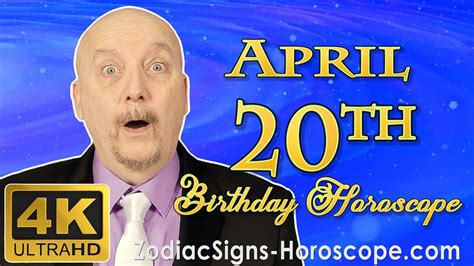 April 20 Zodiac Horoscope and Birthday Personality | April 20th Birthday Personality Horoscopes ...