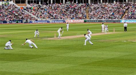 Test Cricket Match editorial image. Image of audience - 64683030