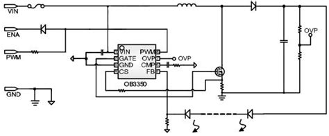 OB3350CP LED Driver IC Datasheet, Pinout, Features & Equivalents