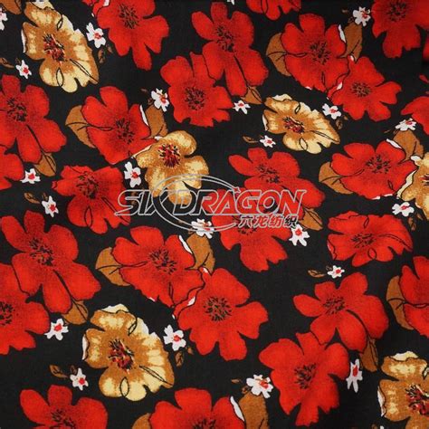 Buy rayon floral print fabric on best price