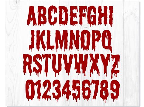 Blood Dripping Bundle | Blood Dripping Font, Blood Dripping Svg, font ...