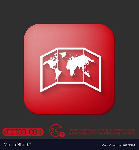 The World Map With Countries And Their Names In Red O - vrogue.co