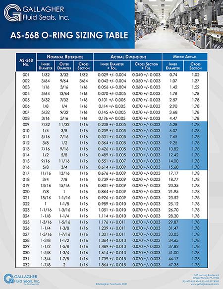 A Guide to O-Ring Sizes | AS-568 | JIS | Metric