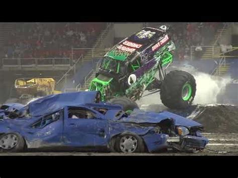 Grave Digger driver Krysten Anderson Freestyle | Fargo 2018 - YouTube