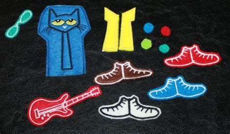 Intro Price Pete the Cat Finger Puppet Set by SittingOverCoffee, $8.00 | Finger puppets, Pete ...