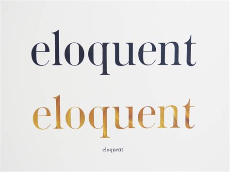 ELOQUENT | mbelldesign