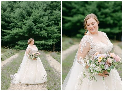 Intimate Lavender Farm Wedding - Leidy & Josh Photography