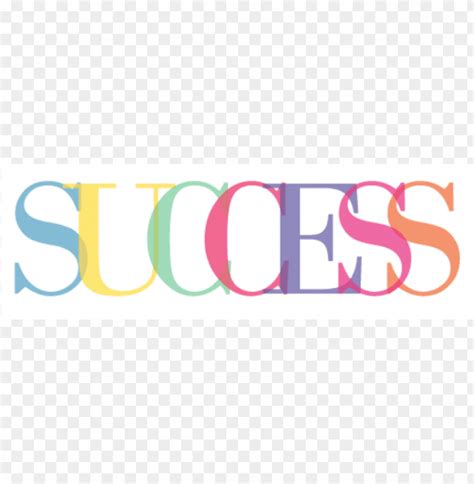 the word success PNG image with transparent background | TOPpng