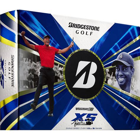 Bridgestone Golf Tour B-XS Tiger Woods Golf Balls 12-Pack | Academy