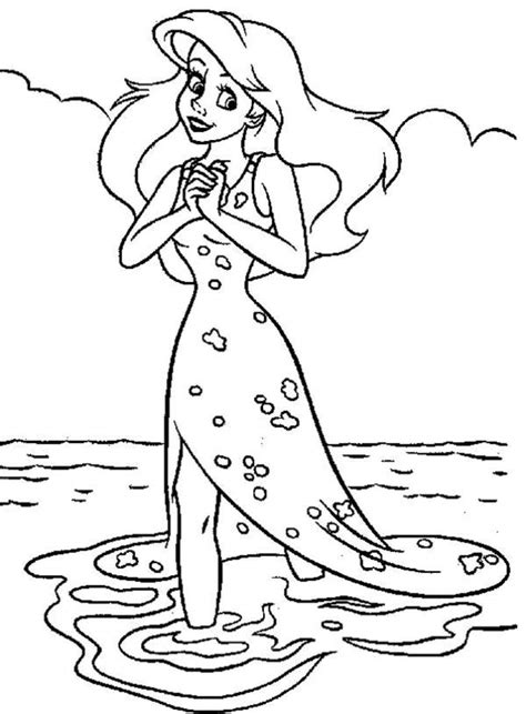 Little mermaid coloring pages to download and print for free