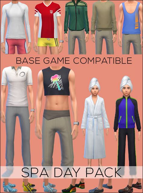 Conversion Base Game compatible Spa Day pack at Jenni Sims » Sims 4 Updates