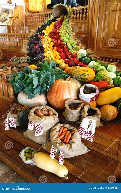 Church harvest festival stock image. Image of closeup - 78017563