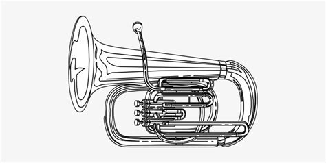 Marching Tuba Clipart Black