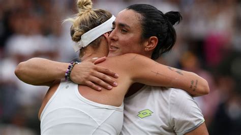 Tearful Jabeur loses Wimbledon final to unseeded Vondrousova