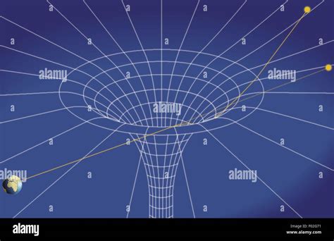 Cosmology - General relativity. Mass causes curvature in space-time ...