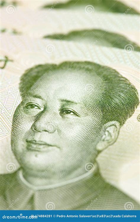 Yuan banknotes view stock image. Image of green, macro - 174884281