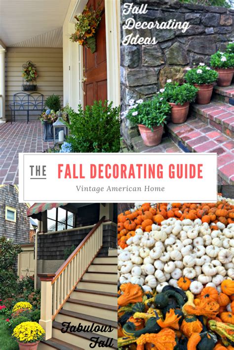 Fall Decorating Time – Vintage American Home