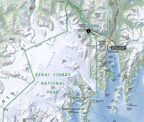 Kenai Fjords National Park Camping - National Parked | Kenai fjords, National parks map, Kenai ...