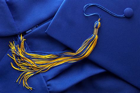 Blue Graduation Hat Stock Photos, Pictures & Royalty-Free Images - iStock