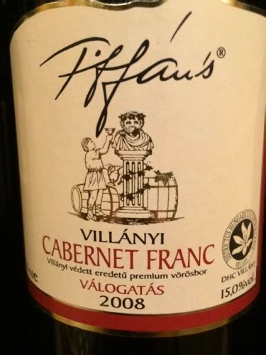 Tiffán's Villányi Cabernet Franc | Vivino Australia