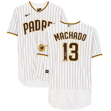 Manny Machado Signed Padres Jersey (Fanatics Hologram) | Pristine Auction