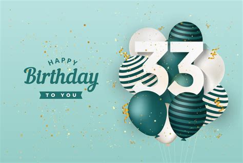 Happy 33 Birthday Images – Browse 1,978 Stock Photos, Vectors, and ...