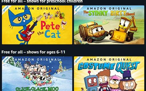 Amazon Opens Free Streaming Kids' Shows To All Customers Worldwide 03/24/2020