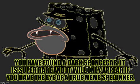 Rare Spongegar - Imgflip