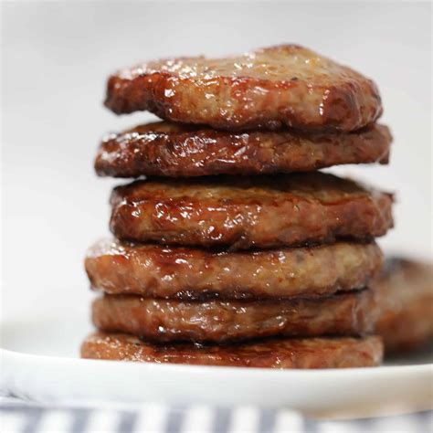 Sausage Patties in Air Fryer - Whole Lotta Yum