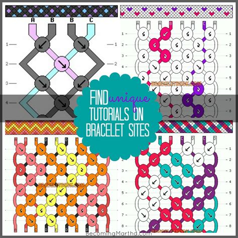 Printable Patterns For Friendship Bracelets