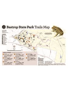 Bastrop State Park Trails Map - Texas | Bastrop state park trails map ...