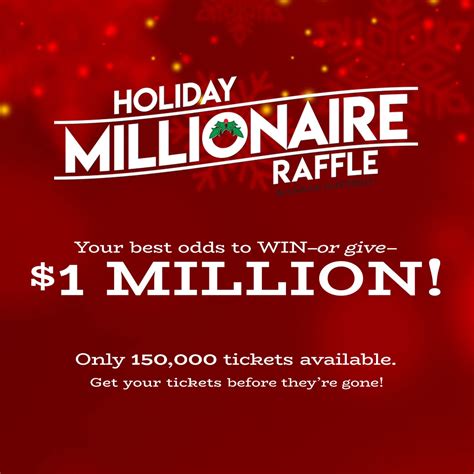 Kansas Holiday Millionaire Raffle 2024 Tickets - Belia Carolyn