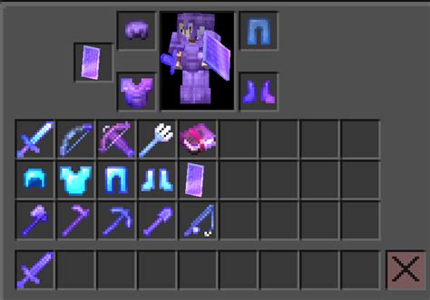 Purple XP Bar and Enchantment Glint Screenshots - Resource Packs - Minecraft