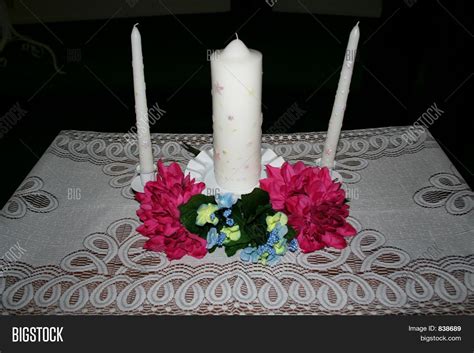 Unity Candle Set Image & Photo (Free Trial) | Bigstock