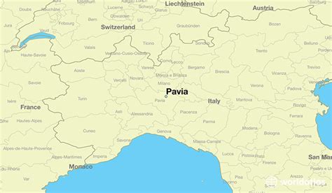 Where is Pavia, Italy? / Pavia, Lombardy Map - WorldAtlas.com