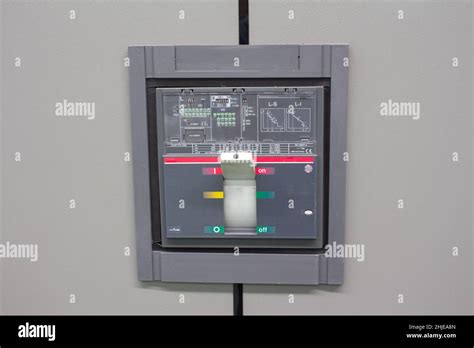 High Voltage Circuit Breakers Stock Photo - Alamy