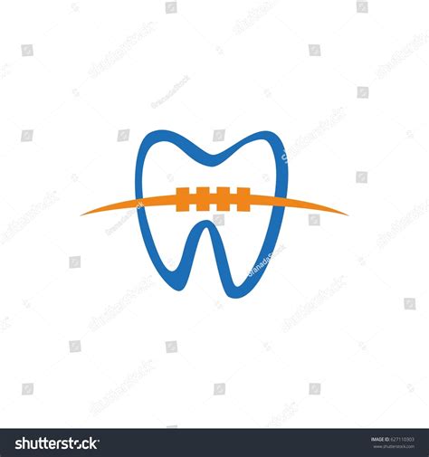 Orthodontic Logo Stock Vector (Royalty Free) 627110303 | Shutterstock