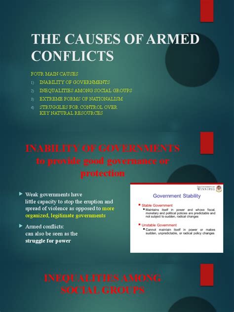 Causes of Armed Conflict | PDF