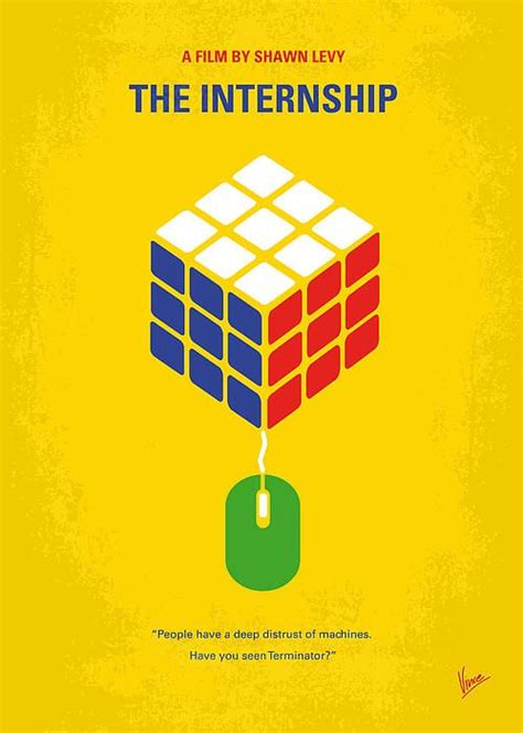 No215 My The Internship minimal movie poster by Chungkong Art | Minimal ...