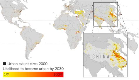 How future urban sprawl maps out : Nature News & Comment