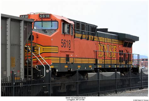 BNSF AC4400CW 5618 | BNSF AC4400CW 5618 is rear end pusher o… | Flickr